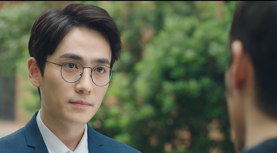A man looking seriously earnest.